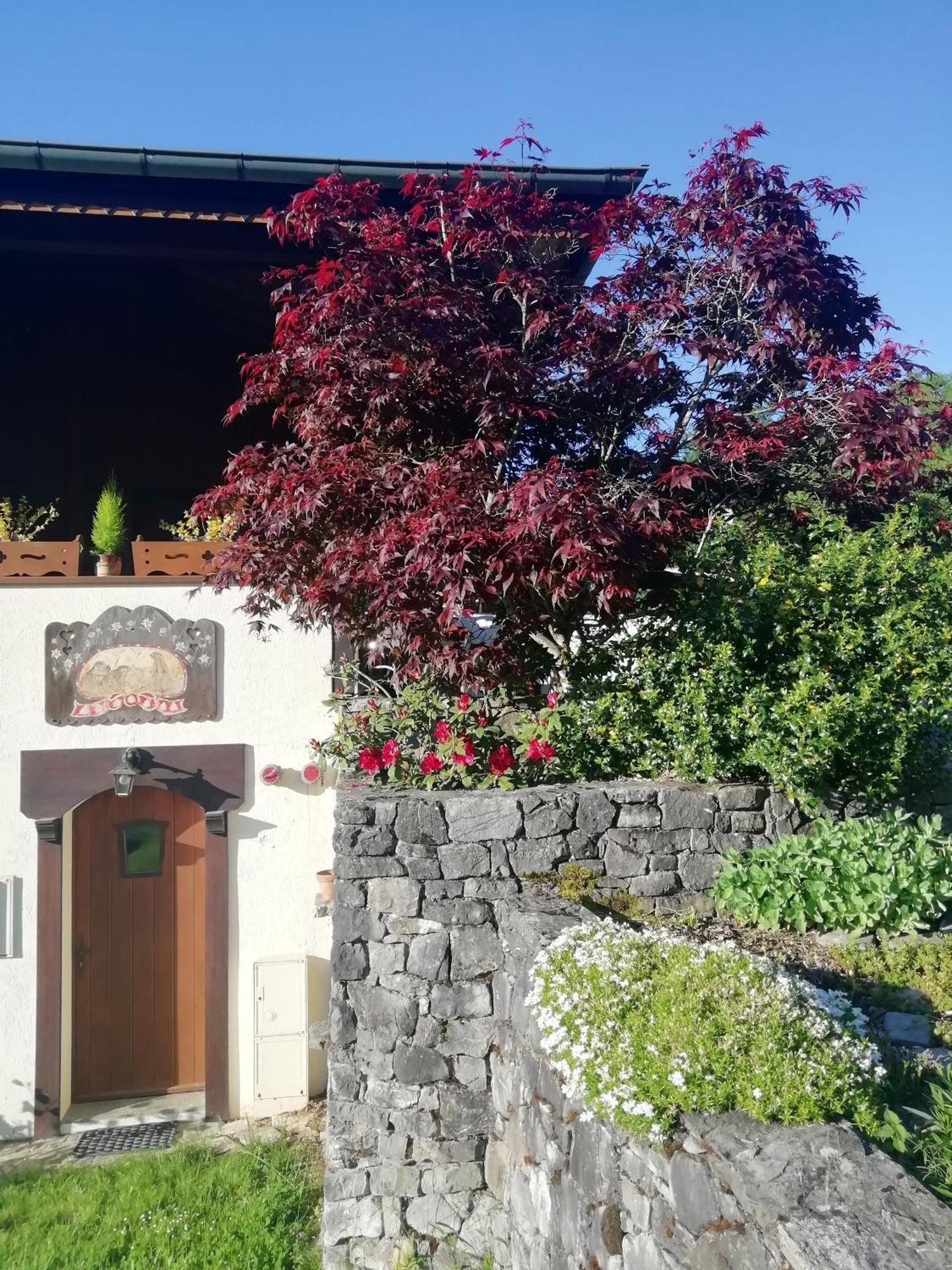 Chambres en chalet petit déjeuner inclus La Cote d'Arbroz Esterno foto
